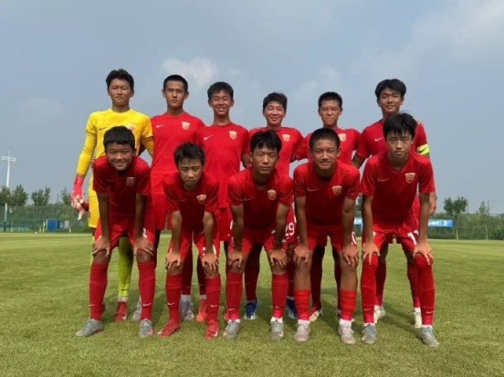 第四届中国青少年足球联赛U15组总决赛 海港U15队2-1晋级全国16强