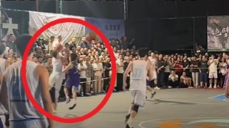 向紫龙打野球最后0.1秒落后1分被犯规 组委会不让罚球&判并列第一